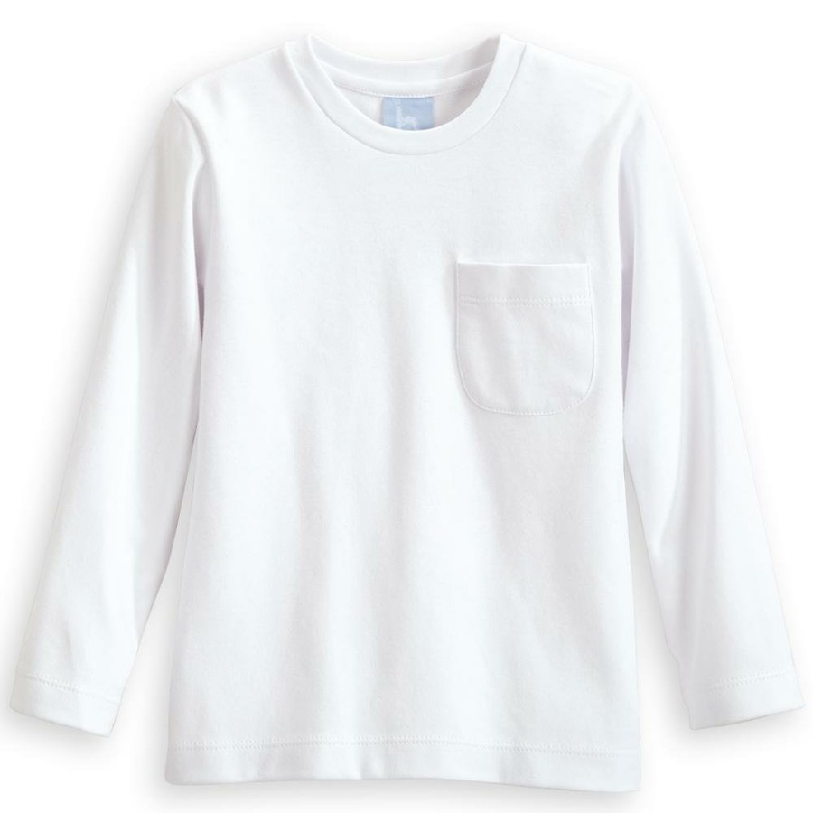 BOYS Cottonwel | Long Sleeve Pima Mac Tee With Pocket