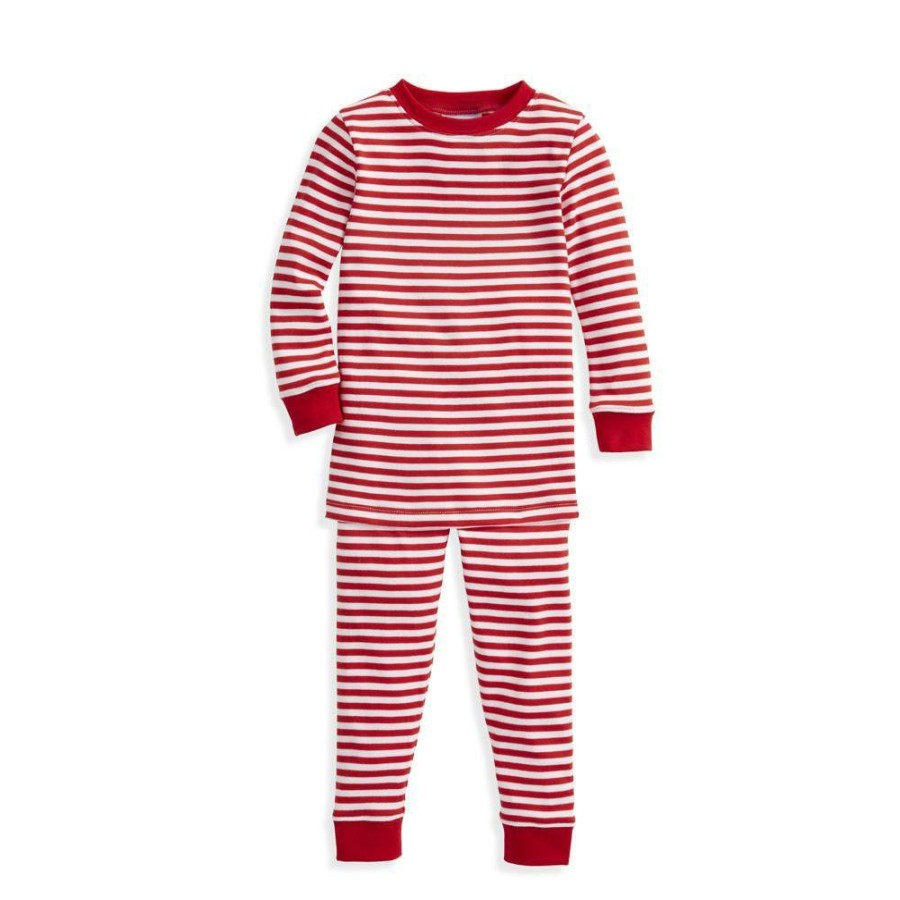 GIRLS Cottonwel | Striped Pima Jammies