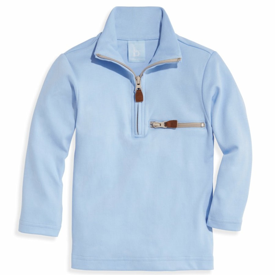 BOYS Cottonwel | Pima Half Zip With Pocket