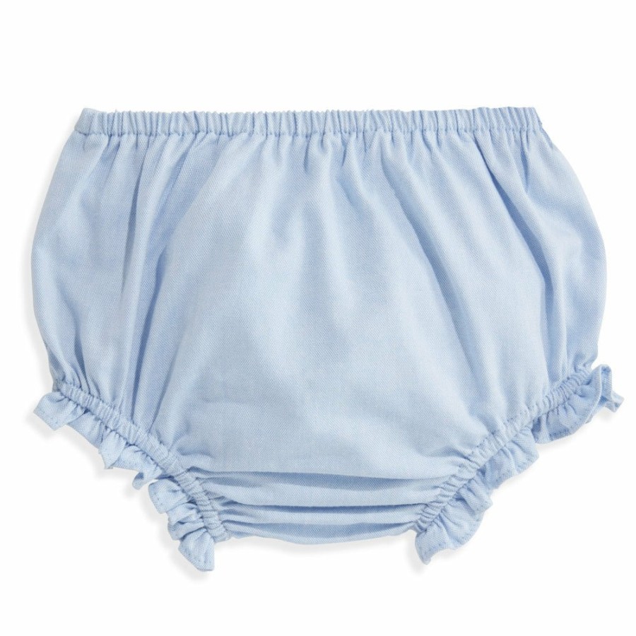 GIRLS Misbordados | Blue Oxford Bliss Essential Bloomer