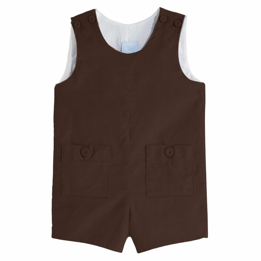 BOYS Misbordados | Corduroy Front Pocket John John