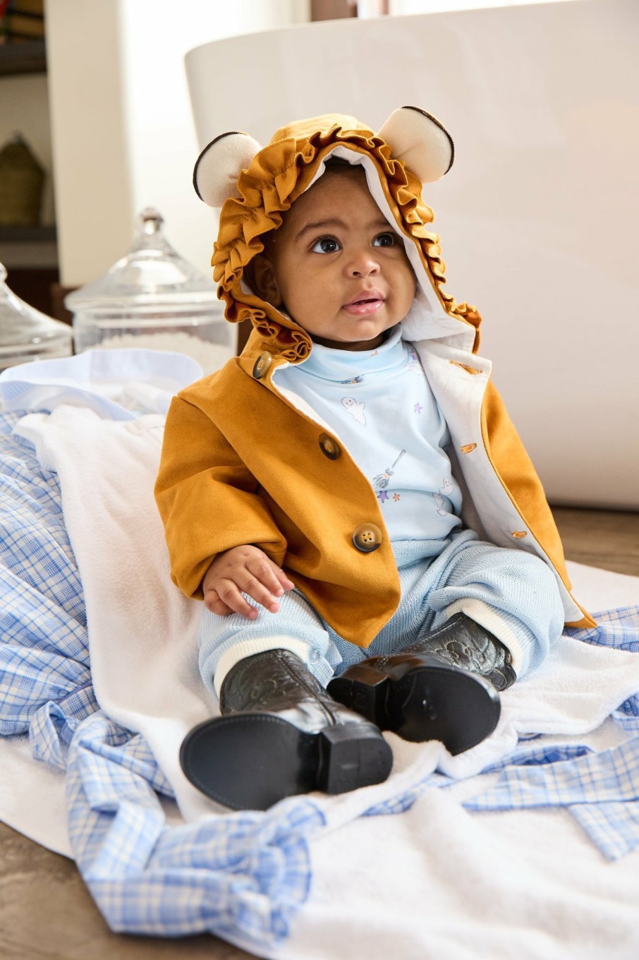 GIRLS Misbordados | Lion Animal Coat