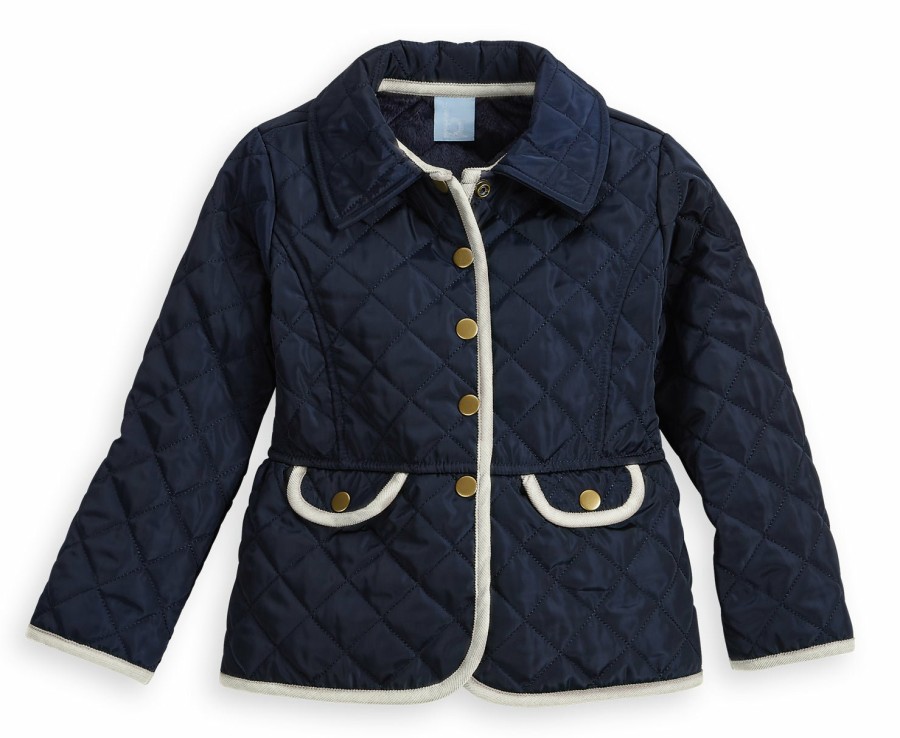 GIRLS Misbordados | Quilted Peplum Coat