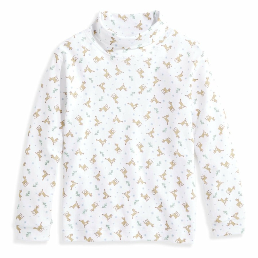 BOYS Cottonwel | Printed Pima Turtleneck