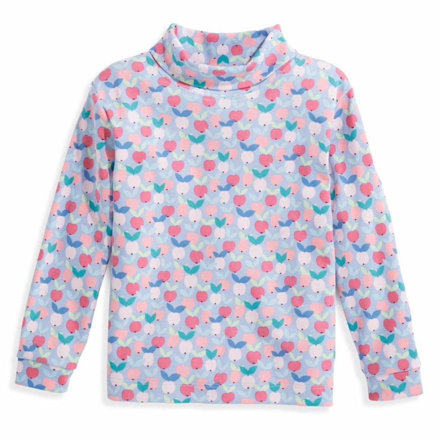 GIRLS Cottonwel | Printed Pima Turtleneck