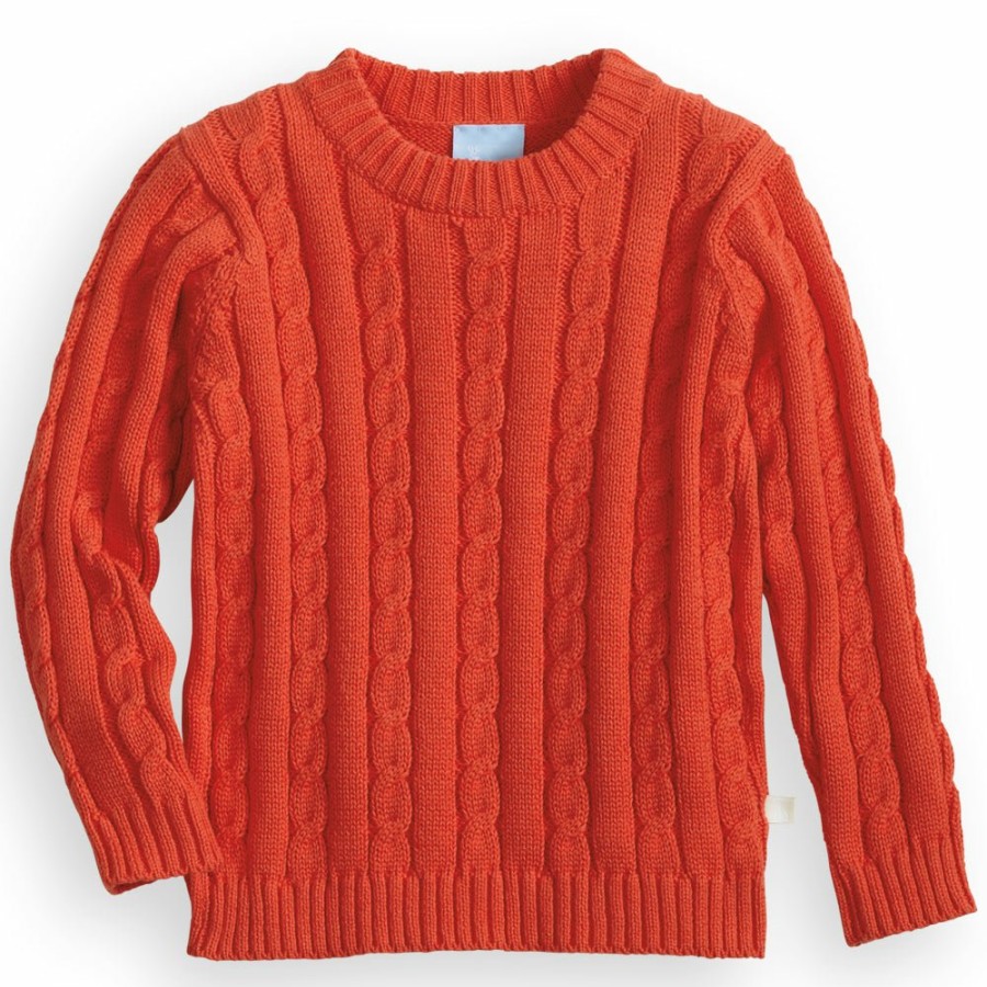 GIRLS RC Knits | Cableknit Pullover