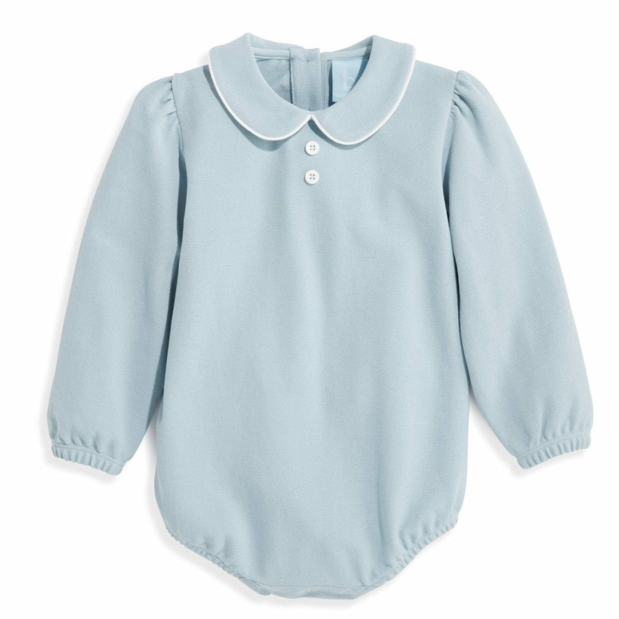 GIRLS Cottonwel | Long Sleeve Pique Onesie