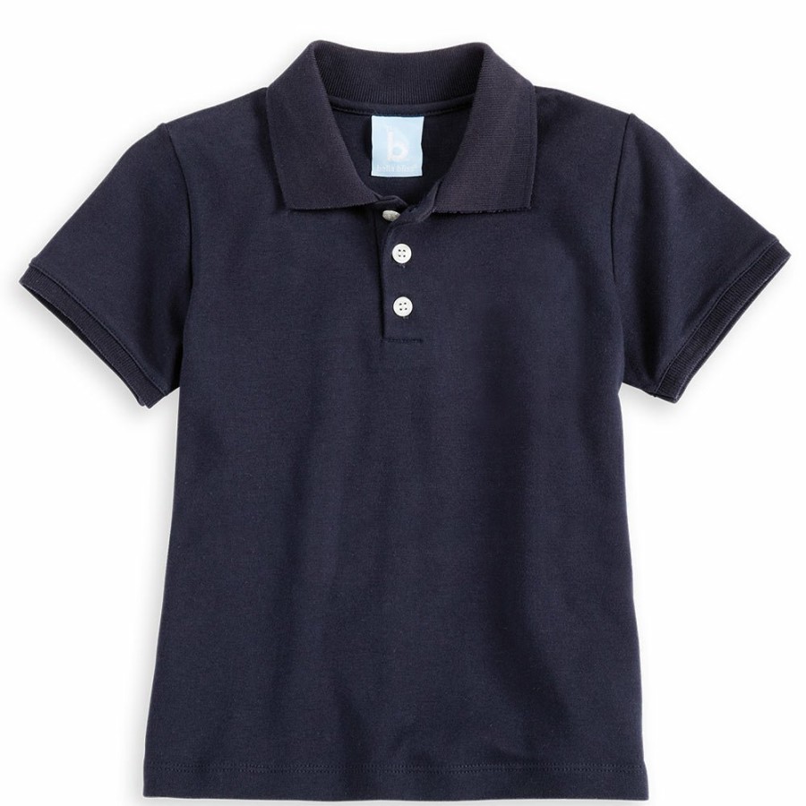 BOYS Cottonwel | Solid Short Sleeve Pima Polo