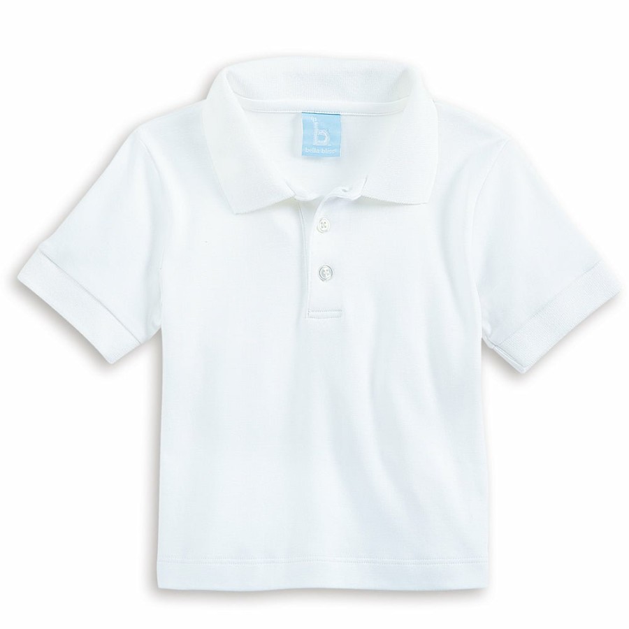 BOYS Cottonwel | Solid Short Sleeve Pima Polo