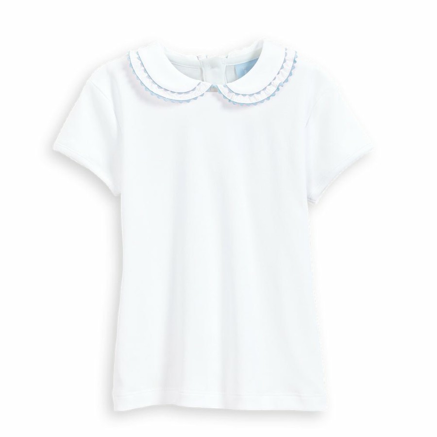 GIRLS Cottonwel | Short Sleeve Pima Vanessa Blouse